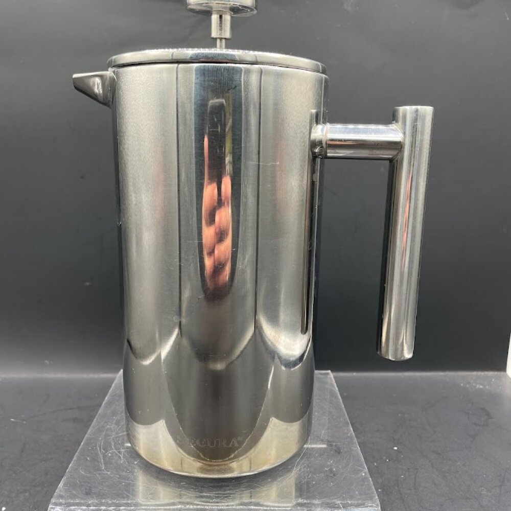The Secura Model WU19 Stainless French Press Coffee Pot Maker The Secura